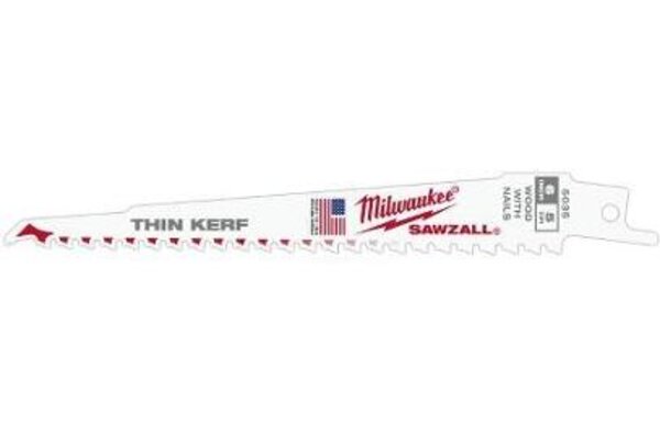 Milwaukee 48-00-5035 Reciprocating Blade Front View