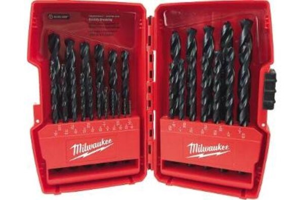 Milwaukee 48-89-2802 Thunderbolt® Black Oxide Drill Bit Set Side View