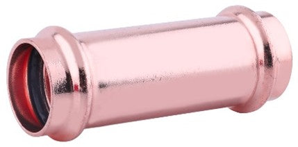 1/2" Press Extended Length Copper Coupling, No-Stop CP-12CEX