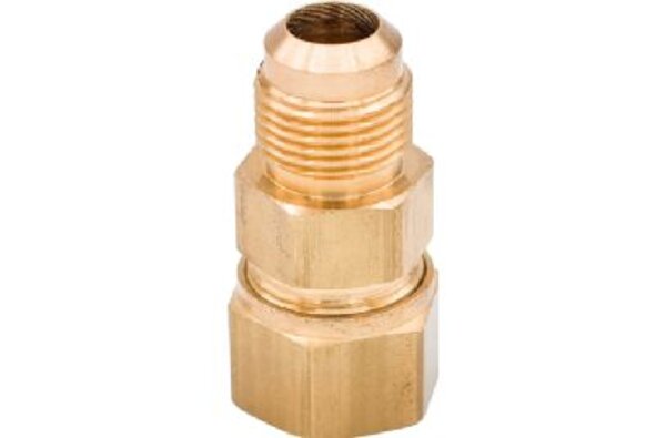 Python 6015 5/8" Male Compression Fitting Assembly  Side View