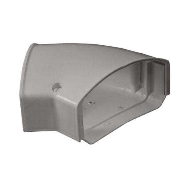Rectorseal 3CG45G Cover Guard 45° Elbow 3" Gray Side View