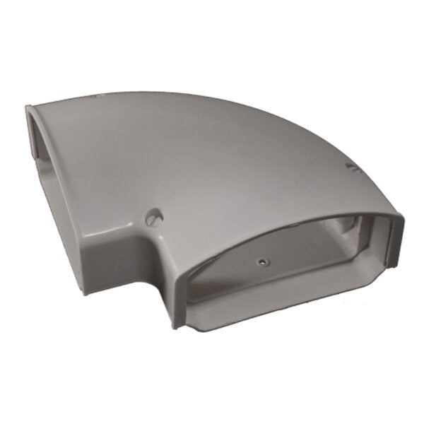 Rectorseal 3CG90G Cover Guard 90° Elbow 3" Gray Side View