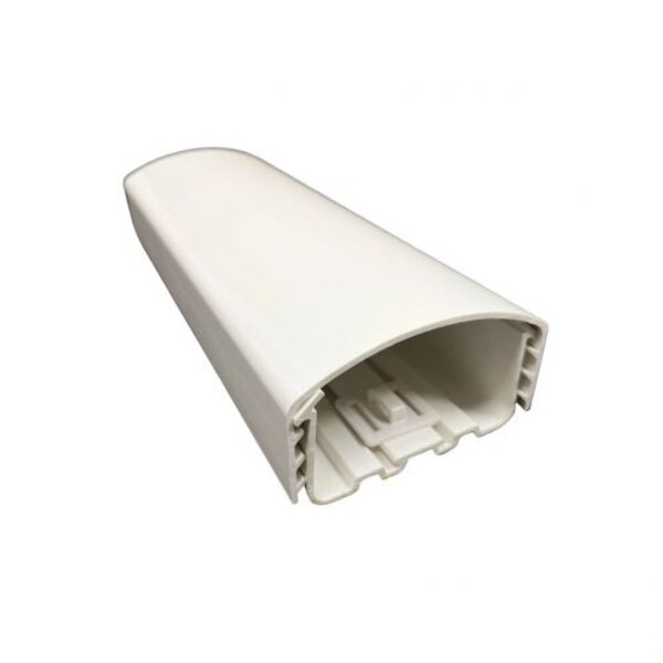 Rectorseal 3CGDUC Cover Guard White 3" X 48" Length Side View