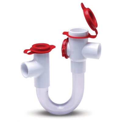 Rectorseal  83113 EZT-113 ClearTrap Economy Trap Kit without Brush Front View