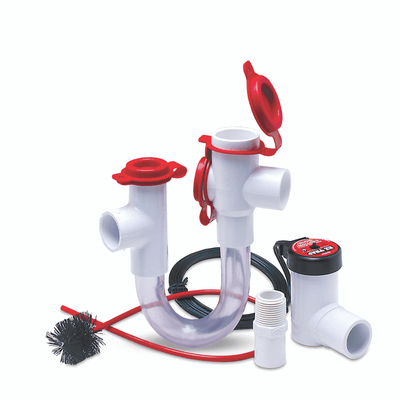 Rectorseal 83626 EZT-626 - ClearTrap EZT-113B & Overflow Switch EZT-226 Combo Kit Front View