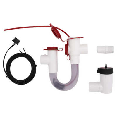 Rectorseal 83626 EZT-626 - ClearTrap EZT-113B & Overflow Switch EZT-226 Combo Kit Front View