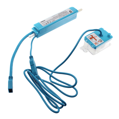 Rectorseal 83809 ASP-MA-UNI Aqua 3.2 GPH Mini Univolt Condensate Removal Pump (Inside Evaporator Installation) (100-250V) Front View