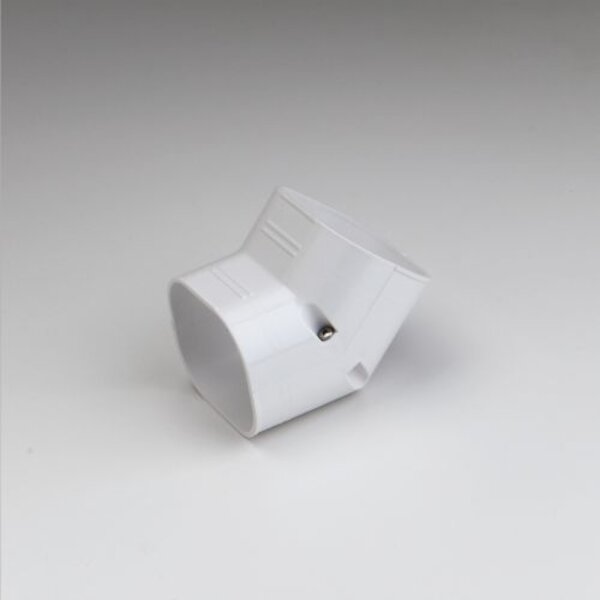 Rectorseal 85000 2.75" 45° Slimduct Vertical Elbow (White) Side View