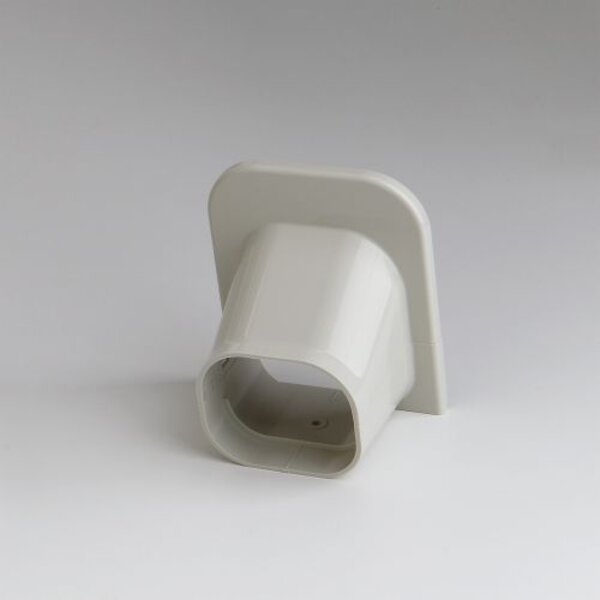 Rectorseal 85034 2.75" Slimduct Soffit Inlet (Ivory) Side View