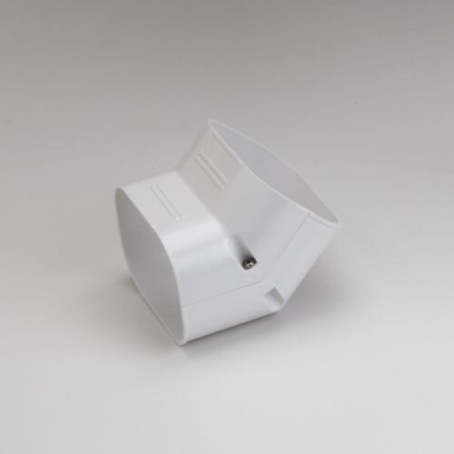 Rectorseal 86100 3.75" 45° Slimduct Vertical Elbow (White) Side View