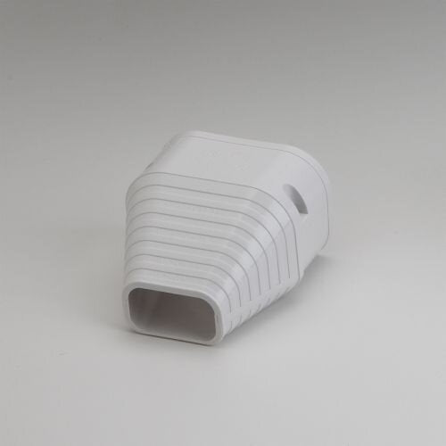 Rectorseal 86107 3.75" Slimduct End Fitting (White) Side View