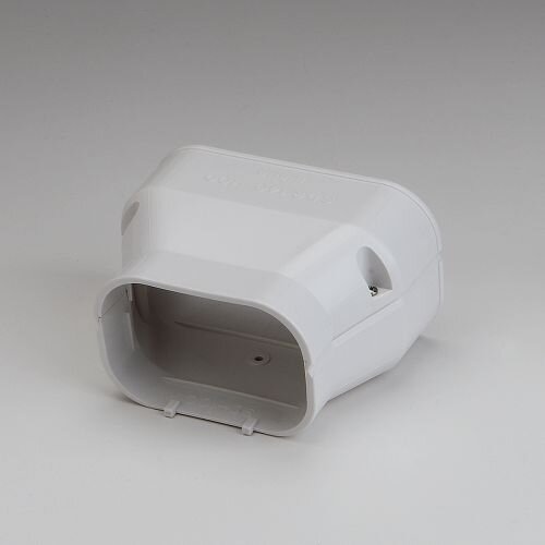 Rectorseal 86206 5.5" x 3.75" Slimduct Reducer (White) Side View
