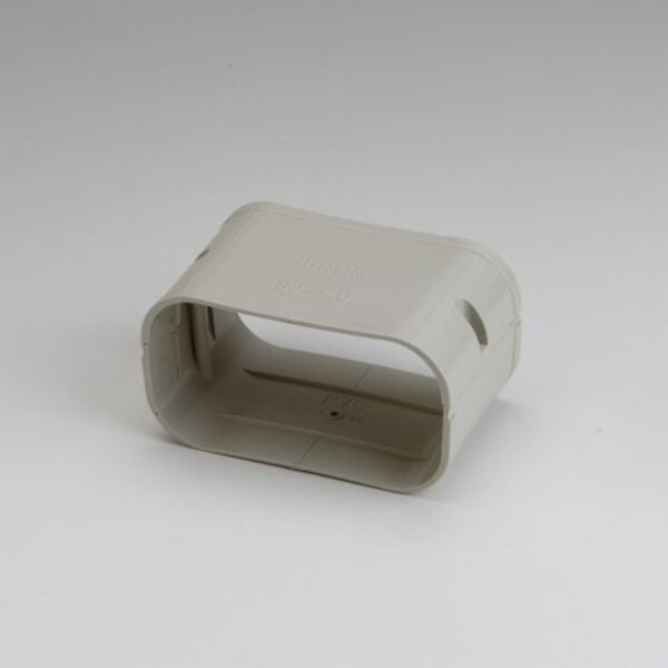 Rectorseal 86230 5.5" Slimduct Coupler (Ivory) Side View