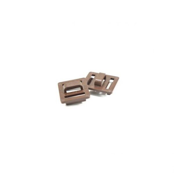 Rectorseal CGCLPB Cover Guard Duct Clip 4-1/2" Brown Side View