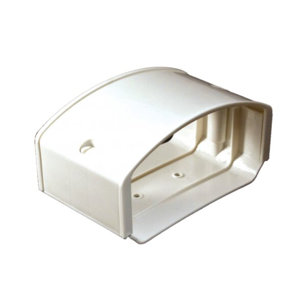 Rectorseal CGCUP Cover Guard Coupler 4-1/2" White Side View