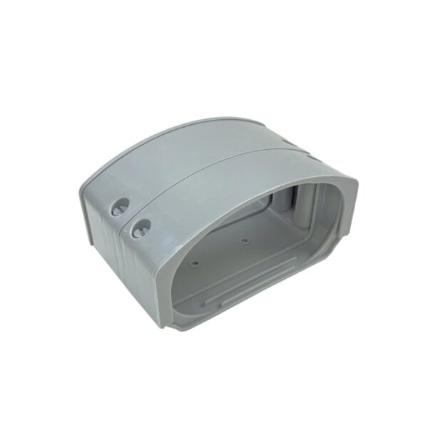 Rectorseal CGFLXAG Cover Guard Flex Adapter 4-1/2" Gray Side View