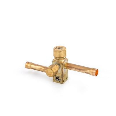 Sanhua - 3/8 ODF service valve Side View