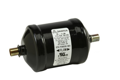 Sanhua - 3/8 ODF Bi-Flow Filter-Drier Side View
