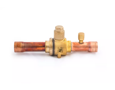 Sanhua - Ball Valve, Solder Connection ODF 7/8'' 22mm Side View
