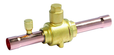 Sanhua - Ball Valve, Solder Connection ODF 1-3/8'' 35mm Side View