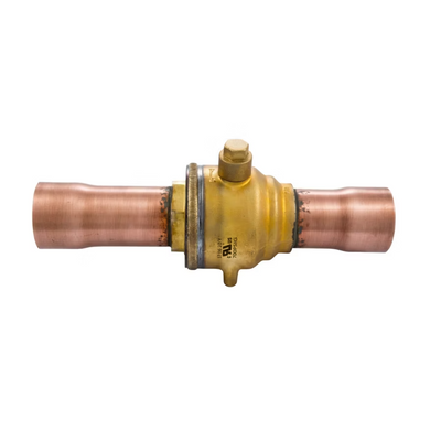 Sanhua - Ball Valve, Solder Connection ODF 2-5/8'' Side View
