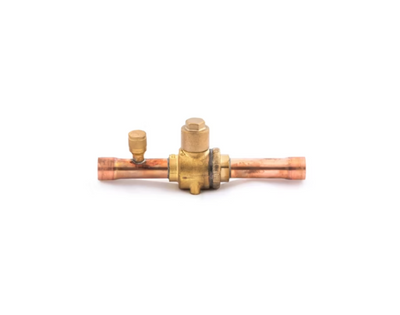 Sanhua - Ball Valve, Solder Connection ODF 5/8'' 16mm Side View