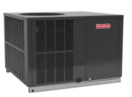 Goodman Packaged Heat Pump 15.2 SEER2, Two Stage, Downflow/Horizontal, 3 Ton, GPHM53631