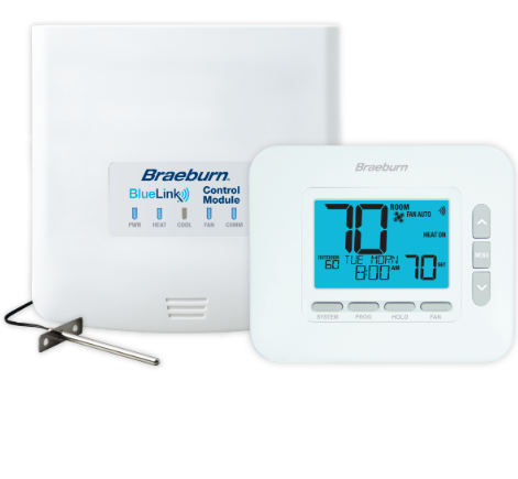 Braeburn BlueLink Universal Wireless Thermostat Kit, Model 8500 (3H/2C)