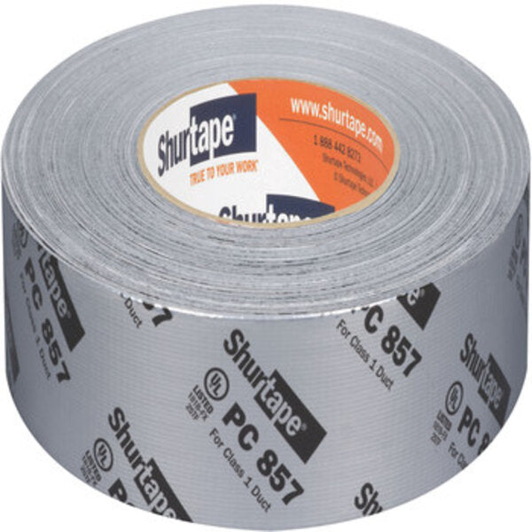 Shurtape PC 857 Gray Duct Tape - 48 mm Width x 55 m Length - 14 mil Thick 201887