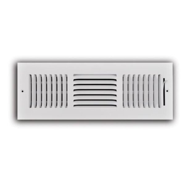 TRUaire 103M/14x04 Stamped Sidewall/Ceiling Register Front View 
