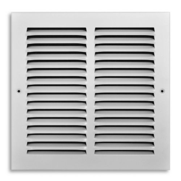 TRUaire 170/10x10 Stamped Return Air Grille Front View