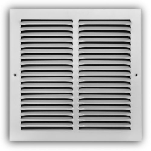 TRUaire 170/12x12 Stamped Return Air Grille Front View