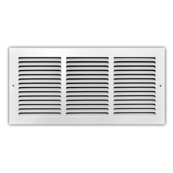 TRUaire 170/18x08 Stamped Return Air Grille Front View