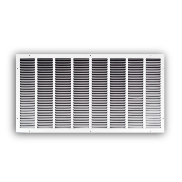 TRUaire 170/40x20 Stamped Return Air Grille Front View