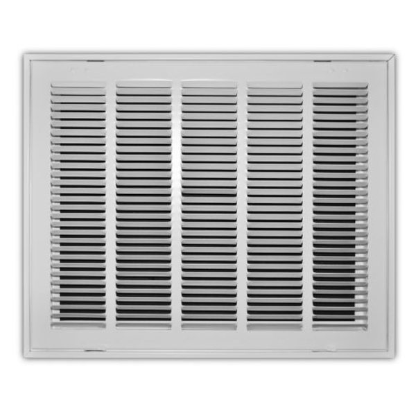 TRUaire 190/20X16 Fixed Bar Return Air Filter Grille  Front View