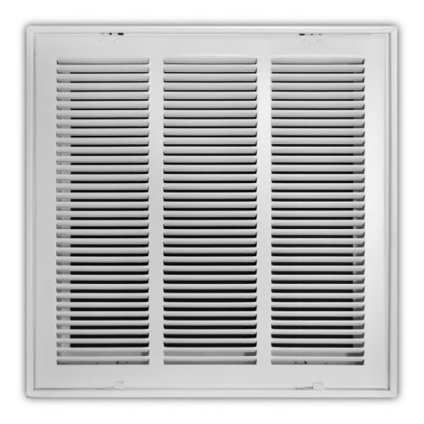 TRUaire 190RF/16x16 Stamped Return Air Filter Grille Front View