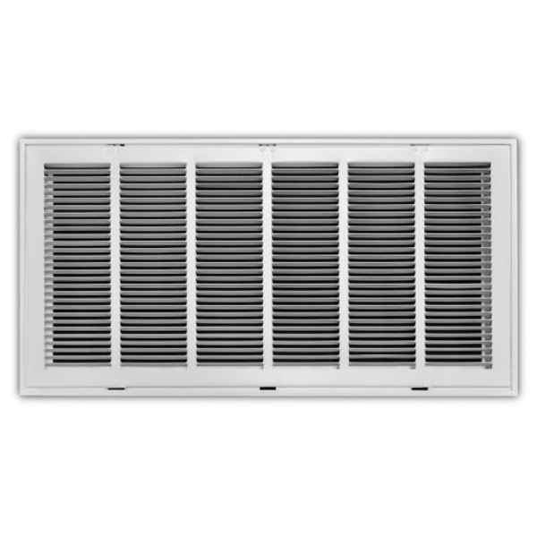 TRUaire 190RF/30x12 Stamped Return Air Filter Grille Front View
