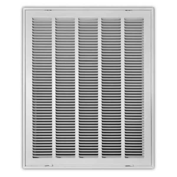 TRUaire 190RF/20x25 Stamped Return Air Filter Grille Front View