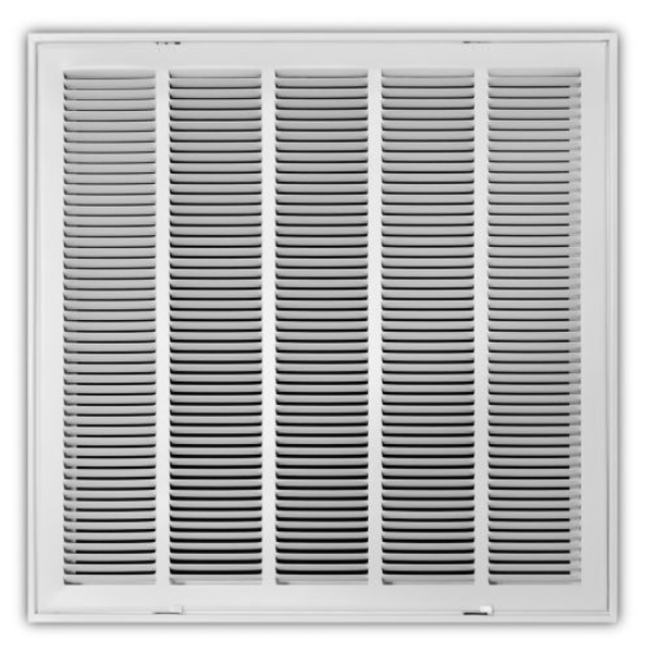  TRUaire 190RF/24x24 Stamped Return Air Filter Grille Front View