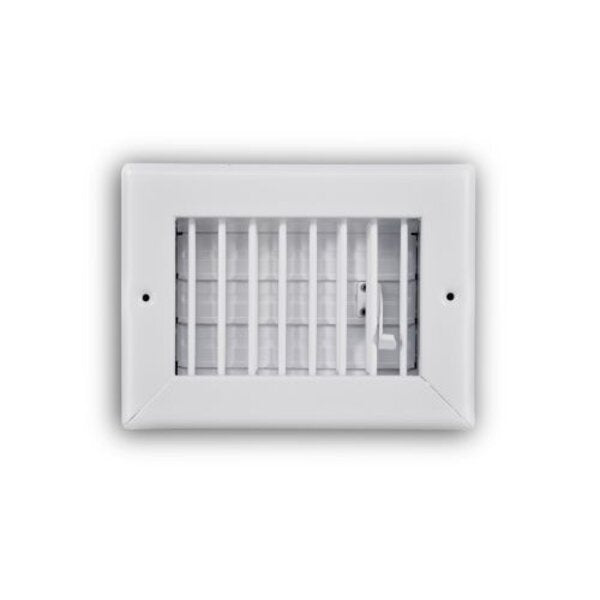 TRUaire 210VM/06x04 Bar Type Sidewall / Ceiling Register Front View 