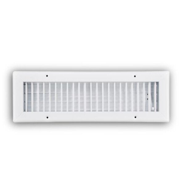 TRUaire 210VM/16x04 Bar Type Sidewall / Ceiling Register Front View