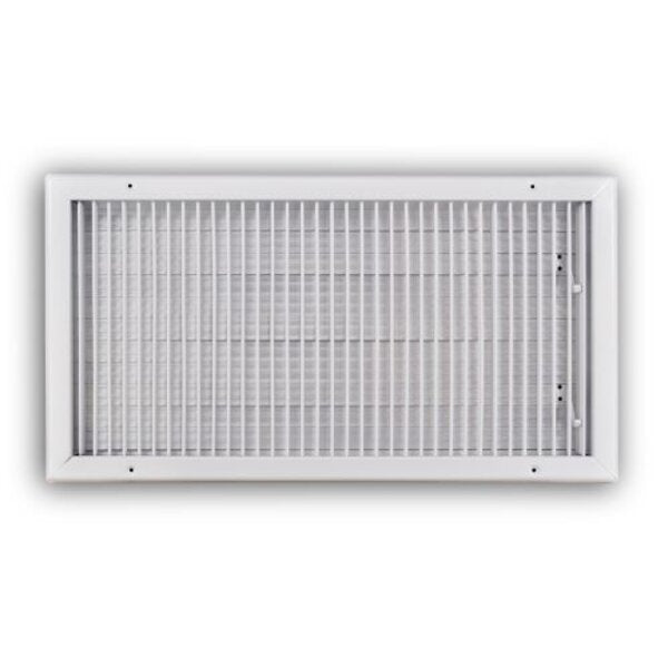 TRUaire 210VM/24X12 Bar Type Sidewall / Ceiling Register Front View