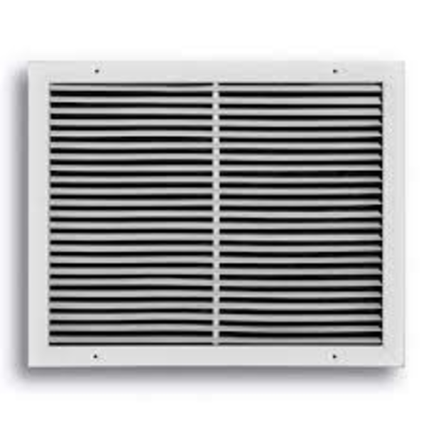 TRUaire 270/14x14 Fixed Return Air Grille Front View