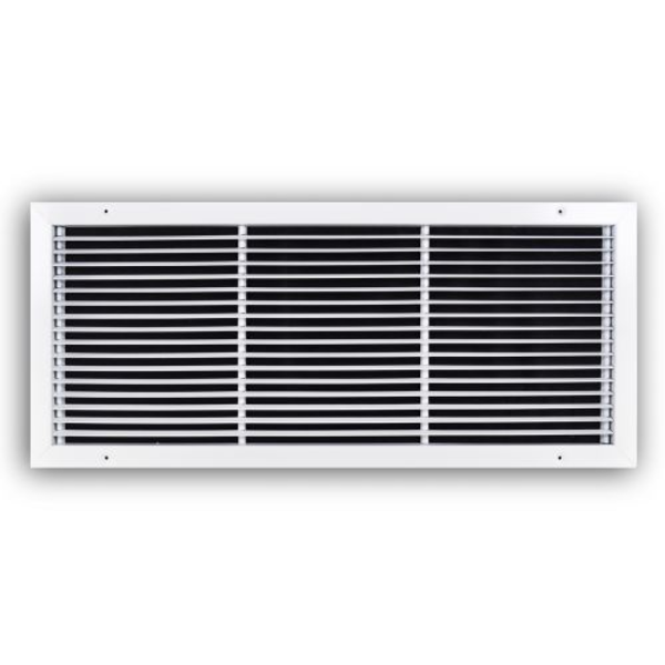 TRUaire 270/30x12 Fixed Return Air Grille Front View