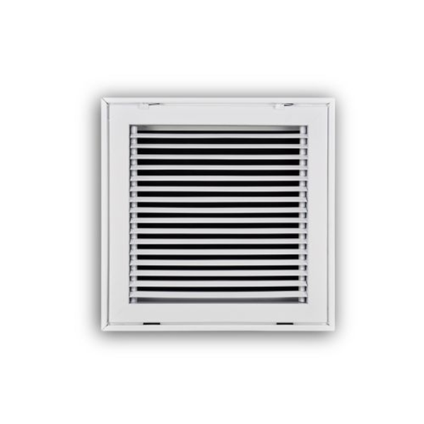 TRUaire 290/12x12 Fixed Bar Return Air Filter Grille Front VIew