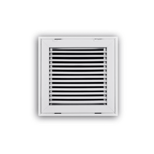 TRUaire 290/10x10 Fixed Bar Return Air Filter Grille Front View
