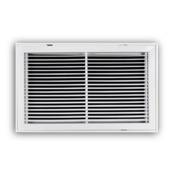 TRUaire 290/24x10 Fixed Bar Return Air Filter Grille Front View