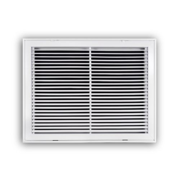 TRUaire 290/24x18 Fixed Bar Return Air Filter Grille Front View