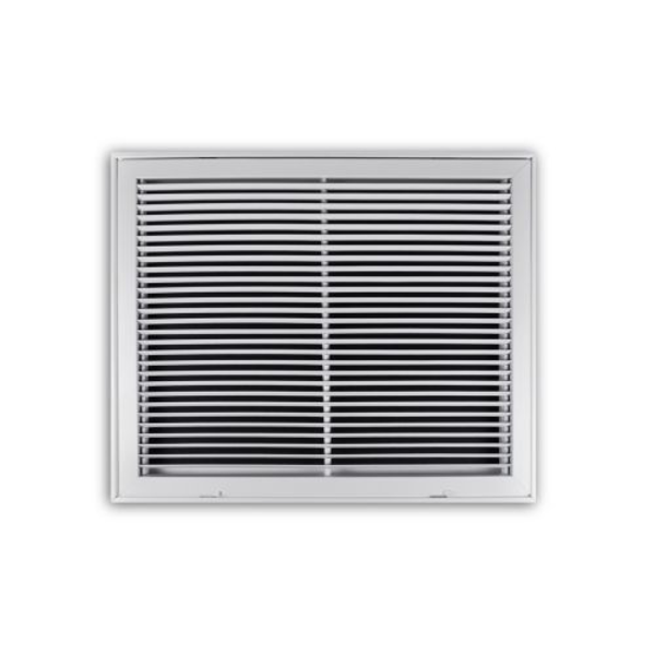 TRUaire 290/25x20 Fixed Bar Return Air Filter Grille Front VIew