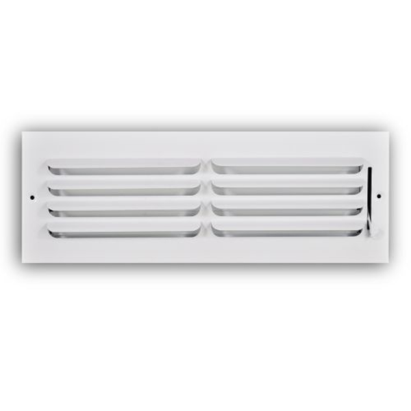 TRUaire 401M14X04 Stamped Curved Blade SidewallCeiling registers Front View